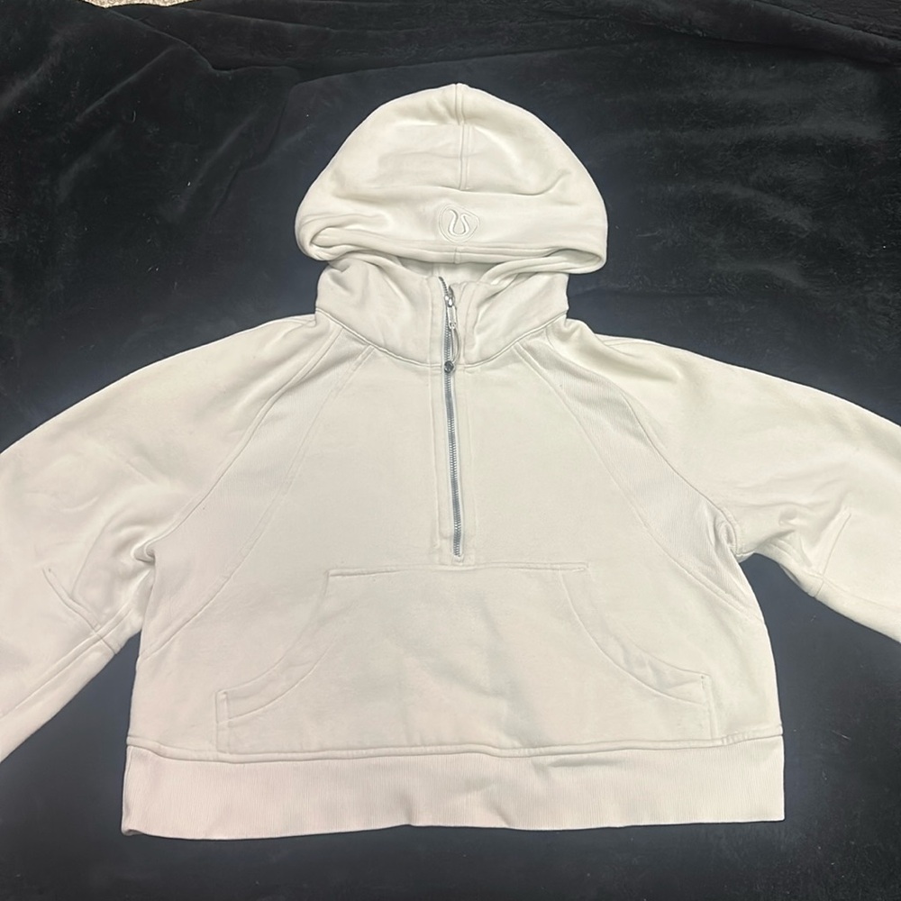 Lululemon Scuba Oversized Cropped Half Zip